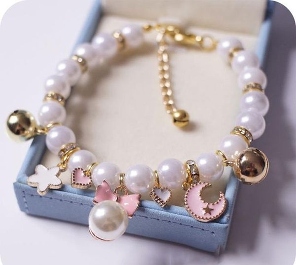 

og supplies dog accessories princess pearl pet necklace accessories for puppies dogs cats small animals wedding jewe wmtoba mywjqq