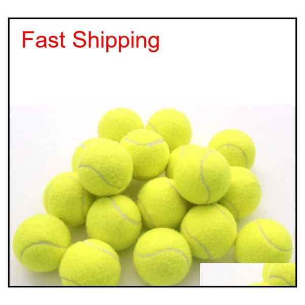 

training standard tennis ball rubber good bounce 1.3 meters durable tennis playing official ball neon yellow qylzpu garden2010