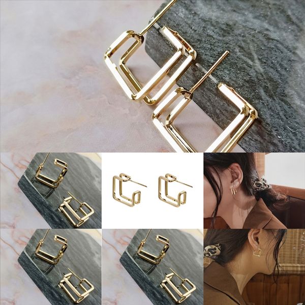 

f3fi earring cute fruit of new fashion board little animal stud combination, Golden
