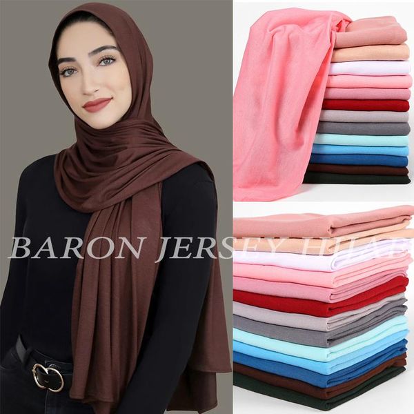 

5pcs/lot premium muslim jersey hijab scarf foulard femme size plus hijabs islamic shawls soild cotton headscarf for women, Red