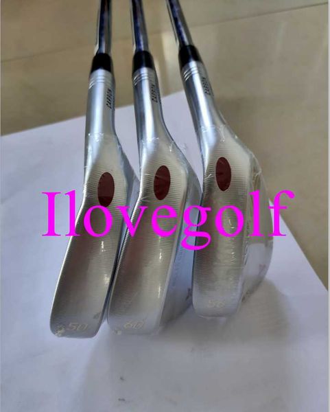 

3pcs silver milled gold golf clubs клубы клинья клубы гольф блины 52/56/60 регулярные / жесткие стальные / графитовые валы dhl бесплатная до