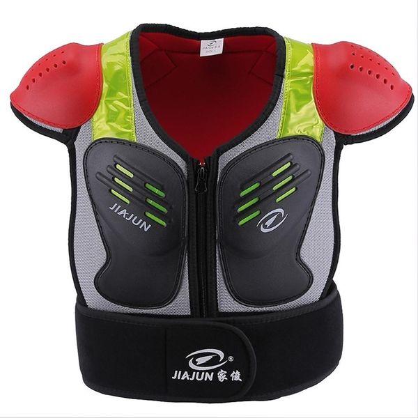 

2021 new children's professional armor vest chest back spine shoulder protector body guard shirt for dirtbike motorcycle riding cycling