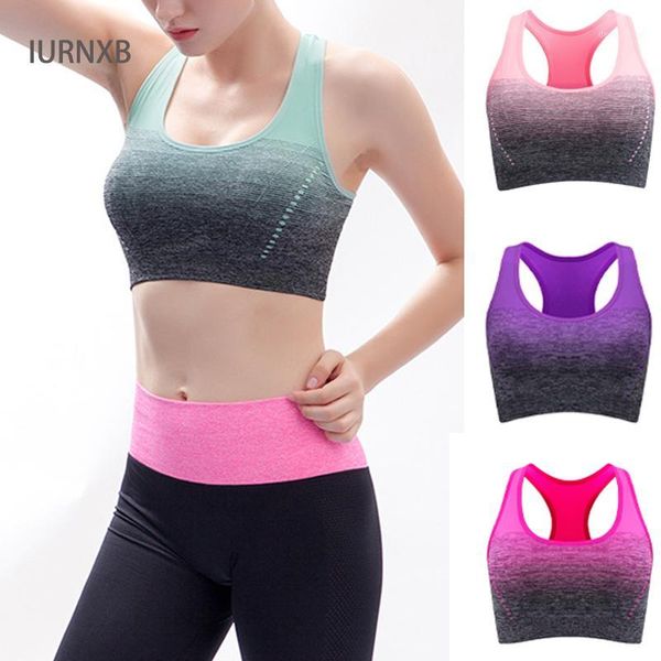 

women yoga set shockproof beautiful back gathered comfortable breathable sports bra running pants gym clothing1, White;red