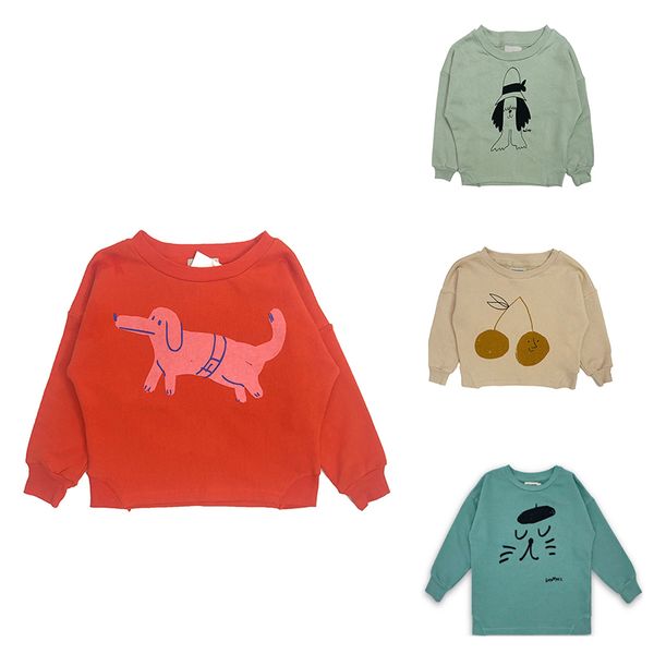 

on stock kids sweaters spring bc brand boys girls cartoon sweatshirts baby children cotton new fashion clothes lj200812, Black