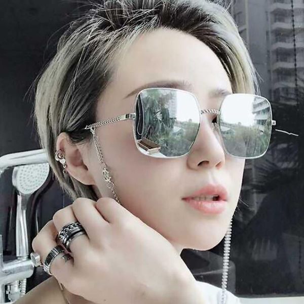 

vintage sunglasses women fashion gradient large frame glasses frame retro oversized sunglasses men clear driving goggles uv400, White;black