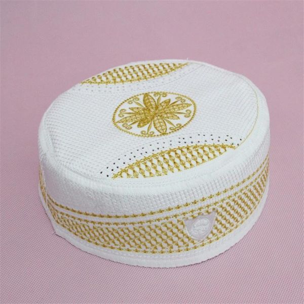 

muslim prayer hats for men india caps fashion islamic ethnic clothing arab men's headwraps muslim accessories turban hat, Red
