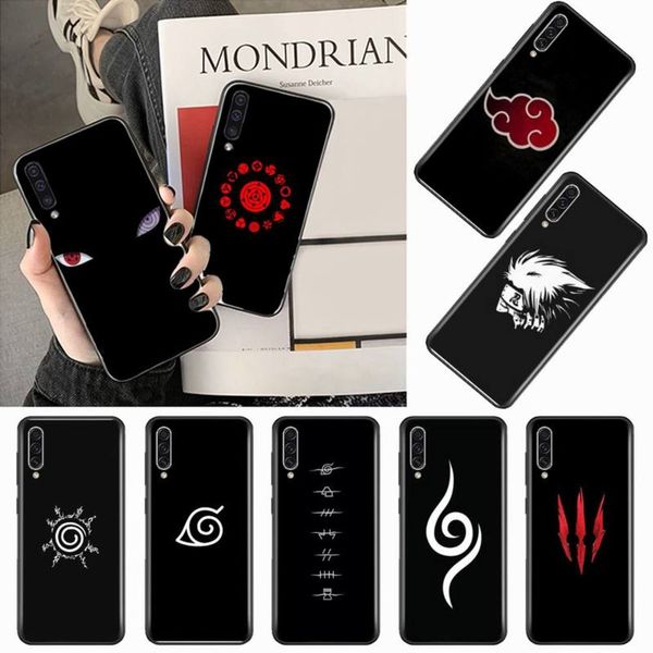 

akatsuki color case with naruto for samsung galaxy s 7 8 9 edge a 6 20 30 50 51 70 note 10 plus