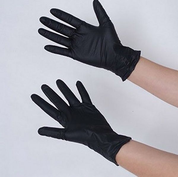 

universal stock nitrile dhl latex 100pcs disposable kitchen/dishwashing/ /work/rubber/garden gloves left and right outleto30l