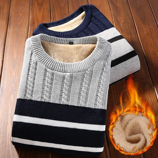

pure cotton plush sweater autumn winter korean knitwear youth warm men clothes pullovers sueter hombre blusa de frio masculino, White;black