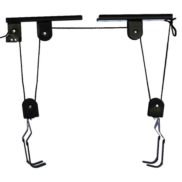 

kayak&canoe pulley system kayak storage hoist garage ceiling pulley rack 125lb