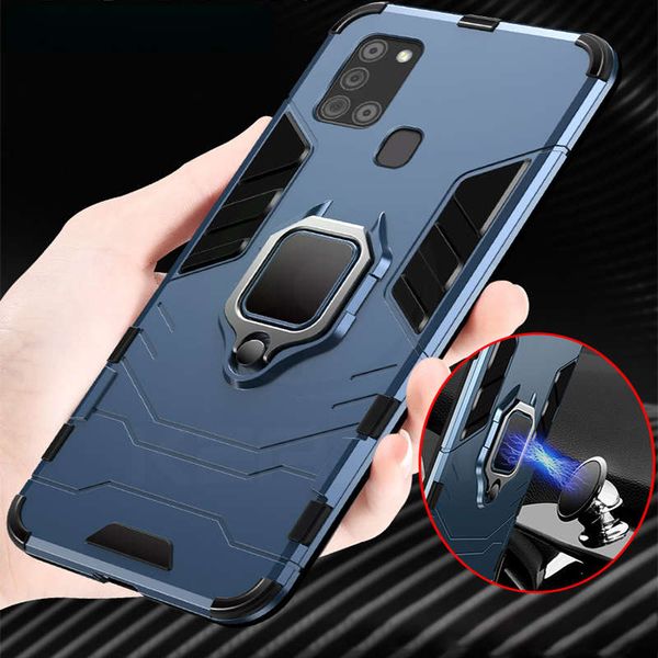 

мода магнитного держателя для samsung galaxy a21 s a21s case amboce cover heake phone phone bumper