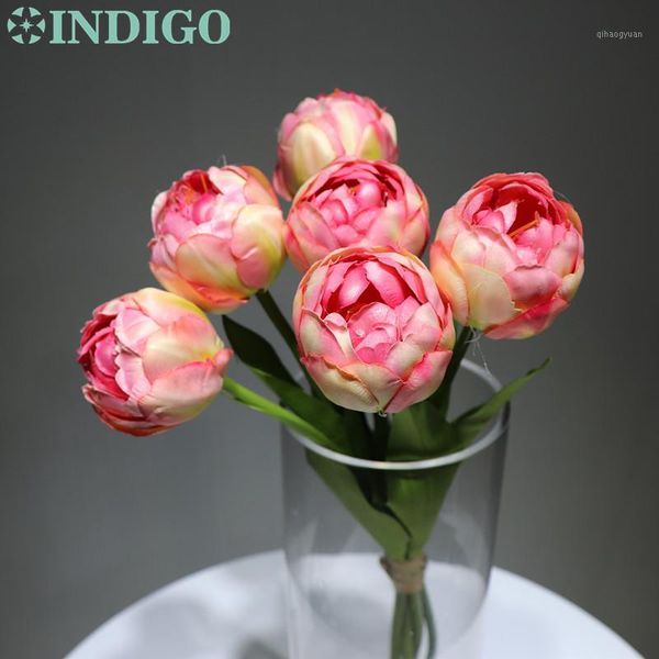 

wholesale 240pcs new stunning holland tulip decorative flower silk flower tulip wedding home party event gift