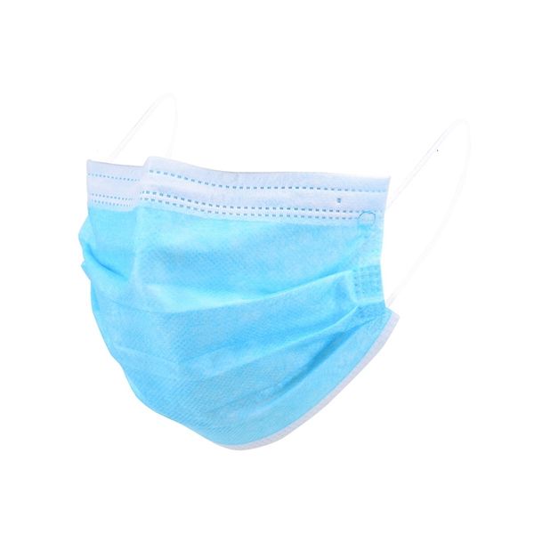 

mask 20pcs anti pollution face mask disposable nonwoven mouth-muffle anti-dust mouth mask face muffle 3 layers