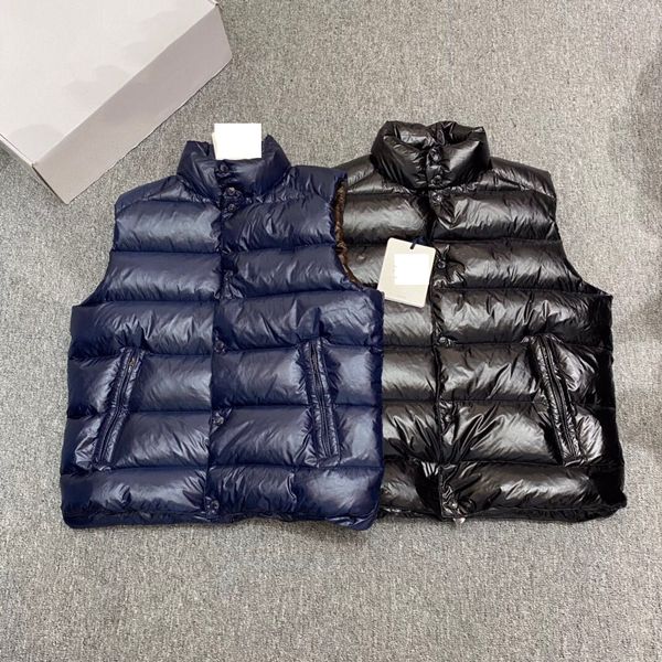 

men vests down jacket down coats mens outdoor thick warm feather women winter coat outwear jackets parkas, Black;white