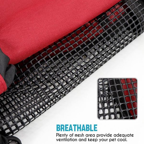 

portable dog carrier bag pet shoulder travel backpack for hiking cycling outdoor carrier bags for dogs french bul sqcrzp