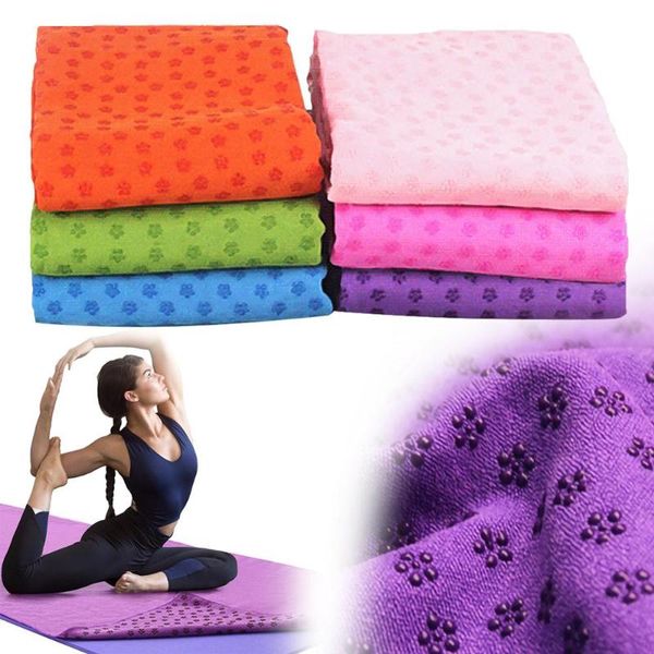 

non-slip yoga towel sport fitness travel exercise yoga mat cover towel blanket non-slip pilates