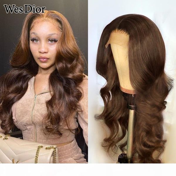 

brazilian body wave lace front human hair wigs for women colored 4x4 lace wig preplucked 13x4 human hair wig with baby remy, Black;brown