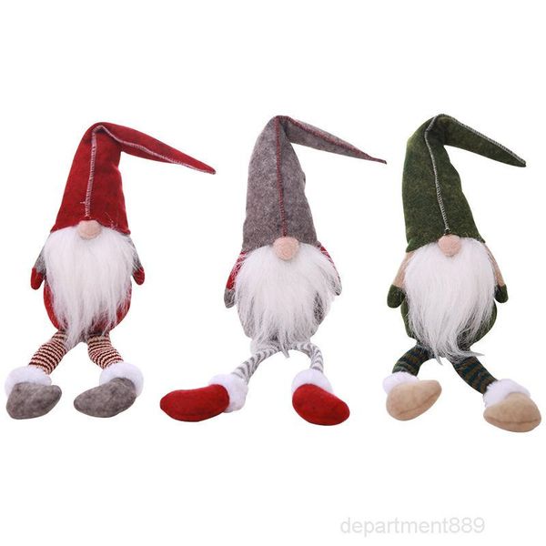 

gnome faceless handmade christmas plush dolls santa claus pendant window decorations 3 styles dhe123