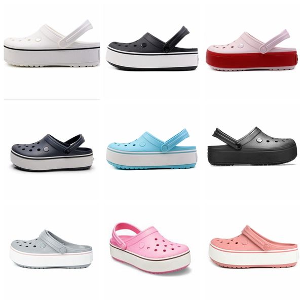 

outdoor shoes for women slip on waterproof sneakers shoes sandals garden clog sandal beach slipper outdoor sandals male shoe rainbow 190057, Black