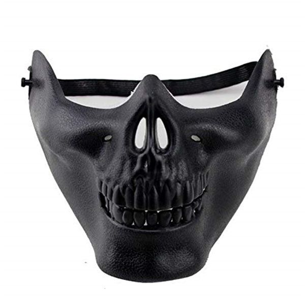

lower skeleton carnival skull gift scary paintball half face warriors protective mask for halloween party masks
