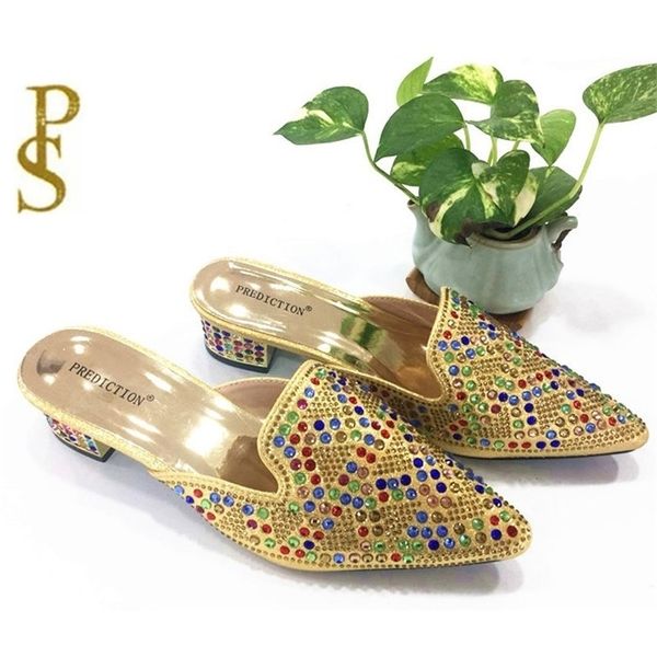

women vintage slippers in ladies shoes y200423, Black