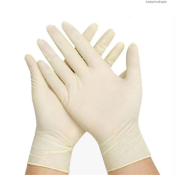 

thickened 100 nitrile household rubber pieces universal disposable garden home gloves cleaning tools