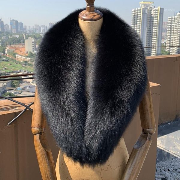 

genuine real fur collar shawl women natural scarf neck warm fur muffler black big scarves female wrap long scarves1, Blue;gray