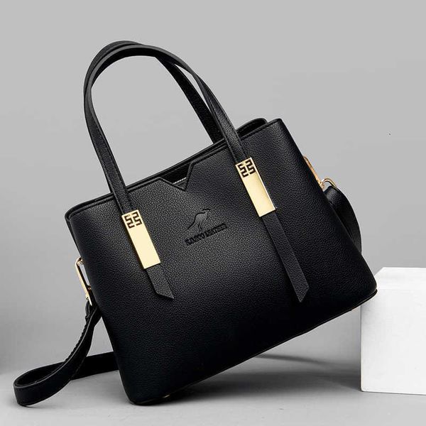 

vintage designer new large women's bag capacity shoulder bags leather ladies wild sac a main femme