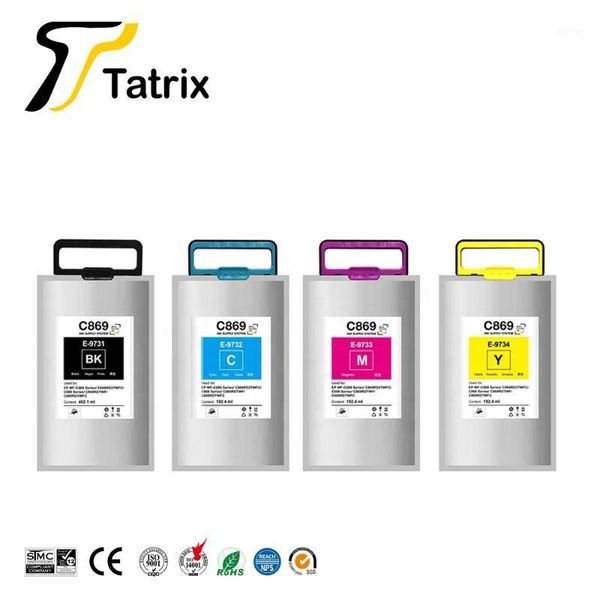 

tatrix t9731 t9732 t9733 t9734 color compatible ink cartridge bag for wf-c 860 series 869 series1 cartridges