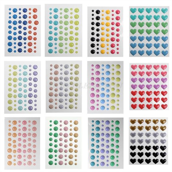 

gift wrap 21 styles enamel dot self adhesive embellishment sprinkles sticker for cardmaking craft scrapbook diy crafts card making decor1