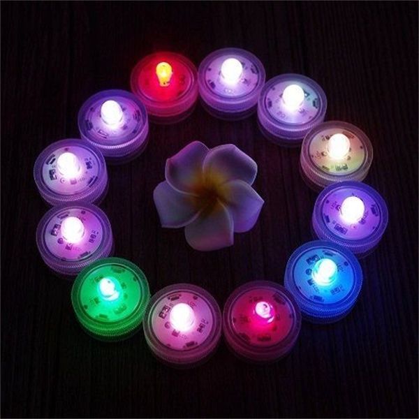 

battery tea led lights submersible waterproof power candle wedding party christmas decoration light