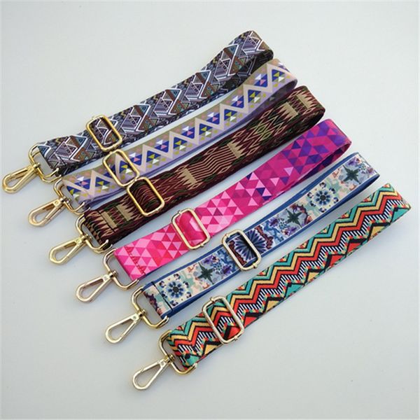 

fashion womens pockets wide handbag long belt shoulder bag accessory bag part adjustable belt accessories 3.8*130cm, Black