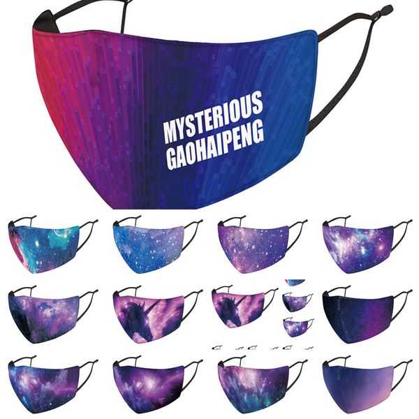 

new designer fast shipping face washable layers cotton facemask with slot people protective mask 2 n72q2