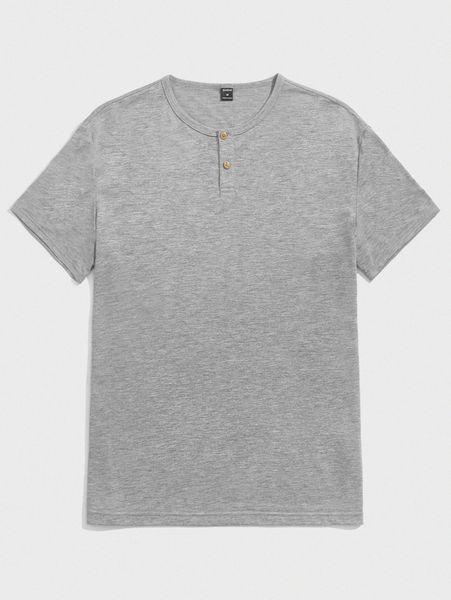 

men button detail solid tee t4he#, White;black