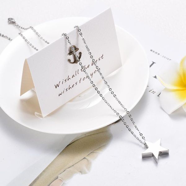 

ijd8453 316l stainless steel stars cremation memorial pendant ashes urn keepsake necklace for jewelry, Silver