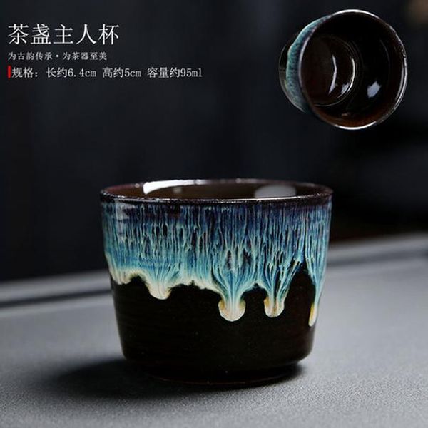

jia gui luo керамическая чашка чашка чая чай tianmu glaze маленькая чайная чаша туристическая чашка tazas de ceramica creativas i050 jlltip