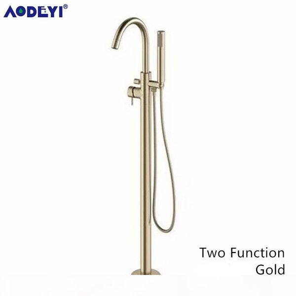 

bathroom bath spout shower floor mount shower set mixer valve 1 2 function bathtub filler mixer taps gold black chrome bbyecv mj_bag