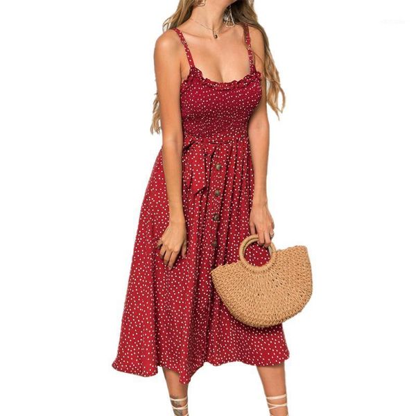 

ladies fashionable strapless backless dress polka dot printed dress women summer elegant sleeveless dresses vestido mujer1, Black;gray