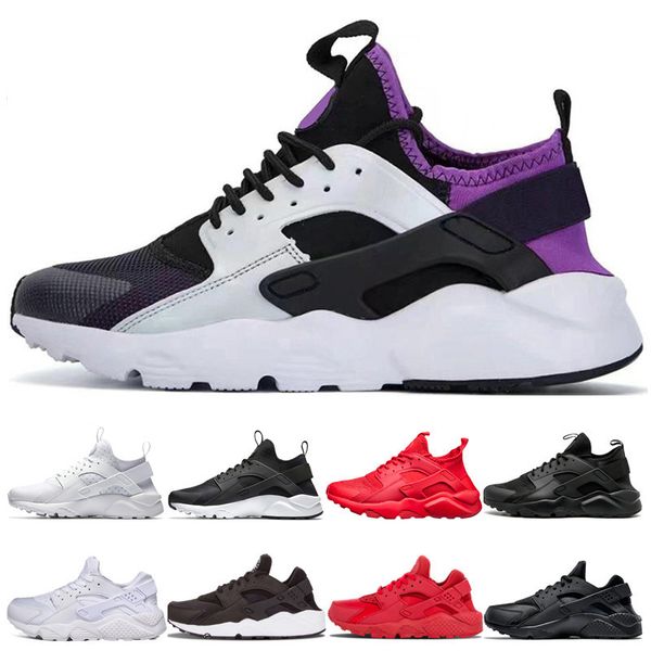 

i iv huaraches mens womens running shoes huarache black purple green triple red white black blue black white man woman walking shoe