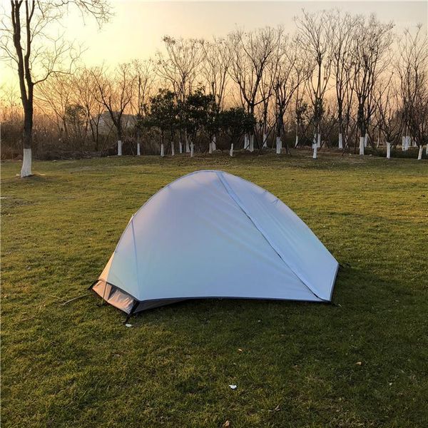 

tents and shelters hornet ultralight backpacking tent come with aluminum pegs,reflective rope&carry bag, ultra-light camping tent1