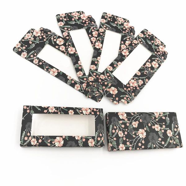 

wholesale10set 50pcs packing box for eyelash blank eyelashes package multicolor paper box eyelashes diyflash packing box makeup wmtuzx