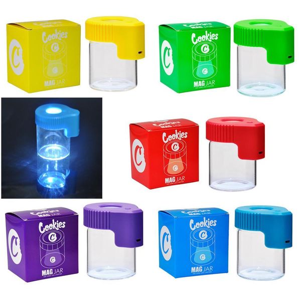 

медицина mag светящиеся контейнерное печенье увеличительное хранение аккумуляторная вакуумная 155 мл коробка контейнерная банка jar led toba