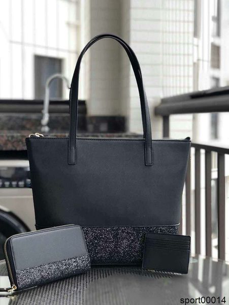 

women brand designer larger glitter purse set patchwork shining shoulder crossbody shopping bags pu women handbag totes