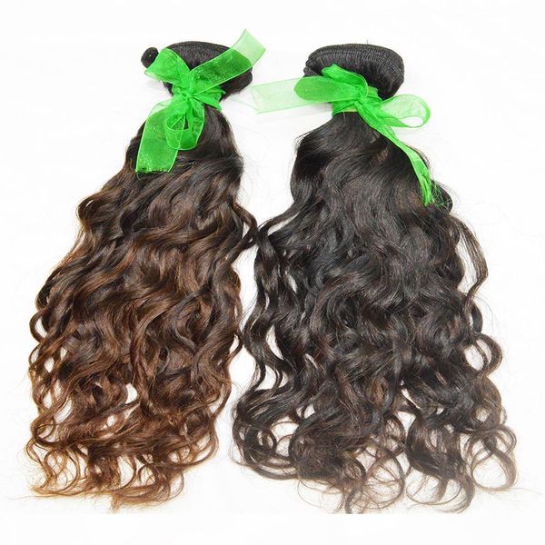 

promotion selling peruvian unprocessed hair 3pcs lot 300g natural water wave hair bundles fast shipping, Black