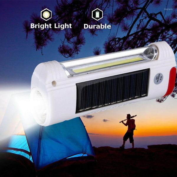 

solar power/usb rechargeable led camping hiking light lantern lamp1