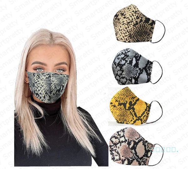 

leopar sunproof cloth printed face 3d mask cotton dustproof anti-fog haze mouth masks cover trendy breathable cover e