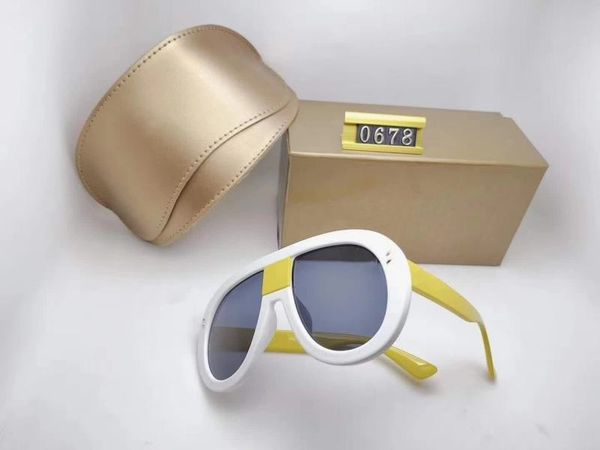 

2020 luxury errrzh fashion summer man woman designer sunglasses mens women luxury driving sunglasses uv400 6 color optional high quality, White;black