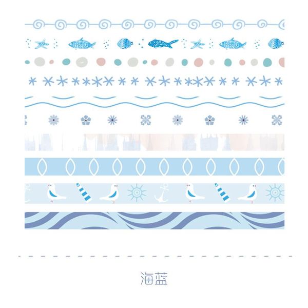 

10 шт. коробка wizard rainbow gelling wasi tape набор diy украшения скрапбукинг планировщик клей лента этикетки наклейка канцтовары jllugx