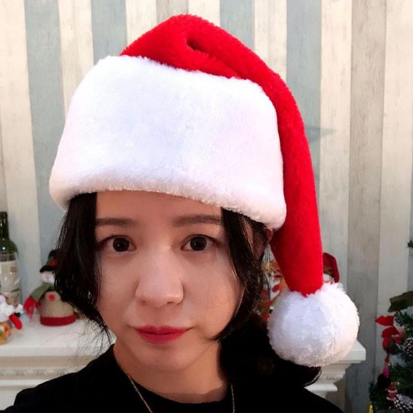

beanie/skull caps personalised satan claus hats luxury red christmas eve party costume beanies, Blue;gray