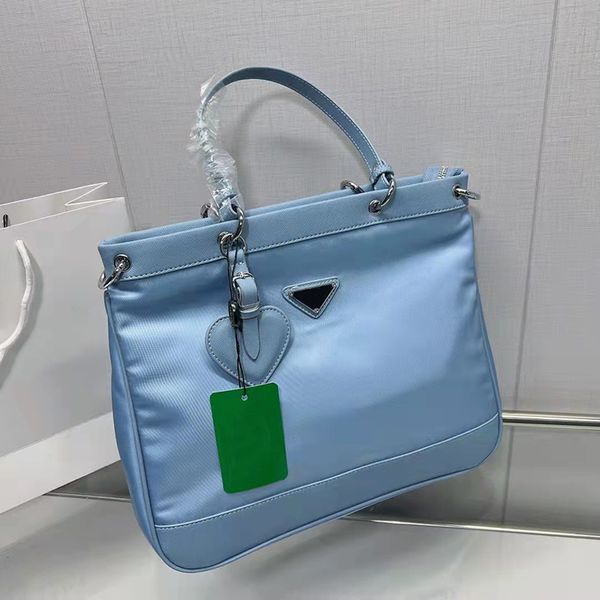 

pink sugao women tote shoulder bag fashion large capacity purses luxury designer nylon handbags shopping bag yd-0314-120